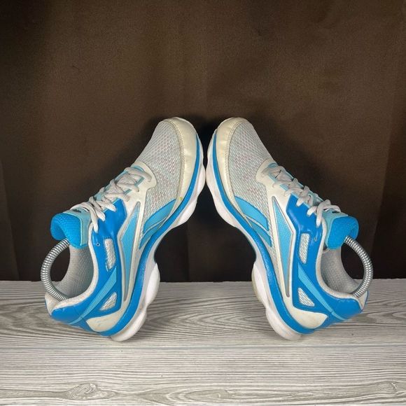 Reebok Runtone White Blue Running Shoe Athletic Sneaker Womens 8.5 - Picture 5 of 8